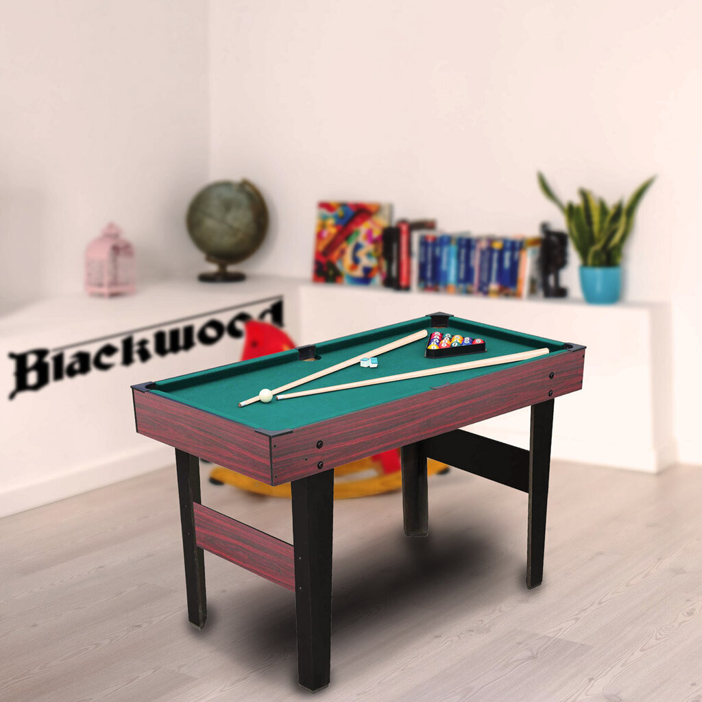 Blackwood Biljardipöytä Junior 4’ hinta ja tiedot | Biljardi | hobbyhall.fi