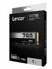 Lexar NM790 1TB M.2 2280 (LNM790X001T-RNNNG) hinta ja tiedot | Kovalevyt | hobbyhall.fi