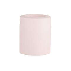 Keraaminen kynttilänjalka 6,5x6,5x8 cm, vaaleanpunainen hinta ja tiedot | Kynttilät ja kynttilänjalat | hobbyhall.fi