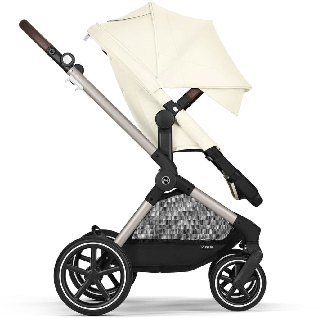 Cybex unversalus vežimėlis Eos Lux, Seashell Beige, taupe runko hinta ja tiedot | Vaunut ja rattaat | hobbyhall.fi