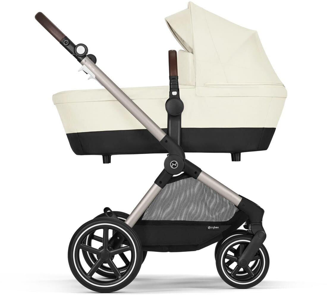 Cybex unversalus vežimėlis Eos Lux, Seashell Beige, taupe runko hinta ja tiedot | Vaunut ja rattaat | hobbyhall.fi