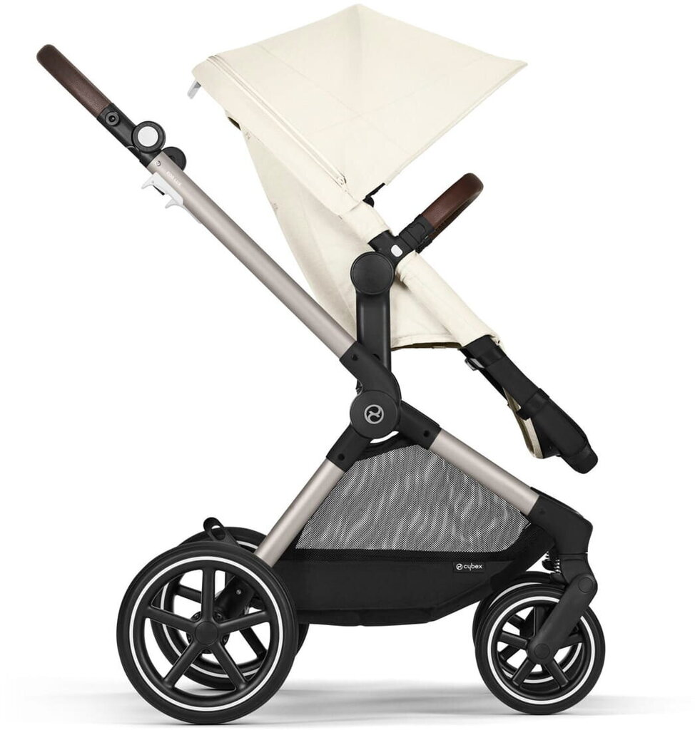 Cybex unversalus vežimėlis Eos Lux, Seashell Beige, taupe runko hinta ja tiedot | Vaunut ja rattaat | hobbyhall.fi