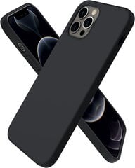 Kotelo Liquid Silicone 1.5mm Samsung S918 S23 Ultra 5G musta hinta ja tiedot | Puhelimen kuoret ja kotelot | hobbyhall.fi