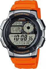 CASIO Miesten Kello ae-1000w 4bv (zd073d), maailmanaika + laatikko hinta ja tiedot | Miesten kellot | hobbyhall.fi