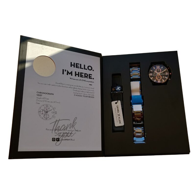 Daniel Klein dk12886-4 lahjasetti (zl018d), chronorgaf hinta ja tiedot | Miesten kellot | hobbyhall.fi