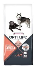 Versele-Laga Opti Life Adult Skin Care Medium & Max koirille lohella, 12,5 kg hinta ja tiedot | Koiran kuivaruoka | hobbyhall.fi