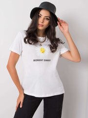 Naisten t-paita, valkoinen hinta ja tiedot | Naisten T-paidat | hobbyhall.fi