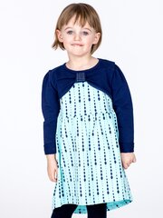 Puuvillainen lasten mekko printillä ja pitkät hihat, minttu hinta ja tiedot | Tyttöjen mekot | hobbyhall.fi