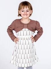 Puuvillainen lasten mekko, jossa printti ja pitkät hihat hinta ja tiedot | Tyttöjen mekot | hobbyhall.fi