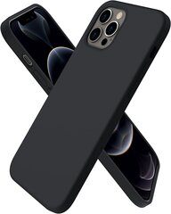 Kotelo Liquid Silicone 1.5mm Xiaomi Redmi 9A/9AT musta hinta ja tiedot | Puhelimen kuoret ja kotelot | hobbyhall.fi