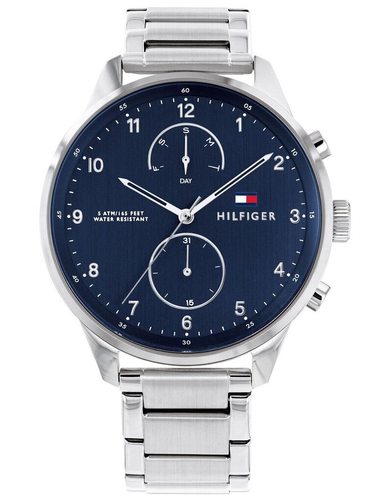 Tommy Hilfiger Miesten kello 1791575 chase (zf013a) hinta ja tiedot | Naisten kellot | hobbyhall.fi