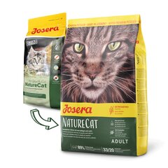 Josera täysrehu aikuisille kissoille ilman viljaa NatureCat, 400 g hinta ja tiedot | Kissan kuivaruoka | hobbyhall.fi