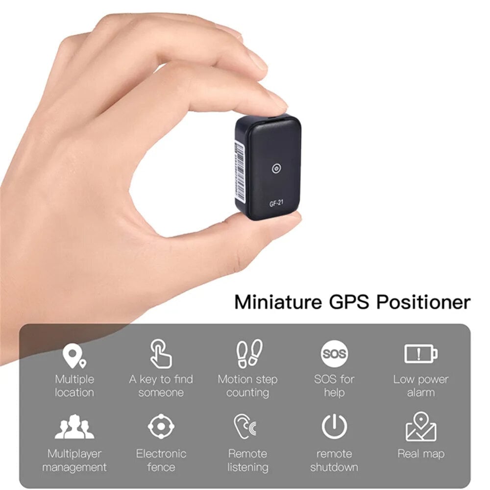 Mini GPS-seurantalaite LIVMAN GF21 hinta ja tiedot | GPS-laitteet | hobbyhall.fi