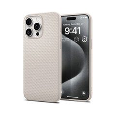 SPIGEN Liquid Air iPhone 15 Pro (6,1"), Titanium hinta ja tiedot | Puhelimen kuoret ja kotelot | hobbyhall.fi