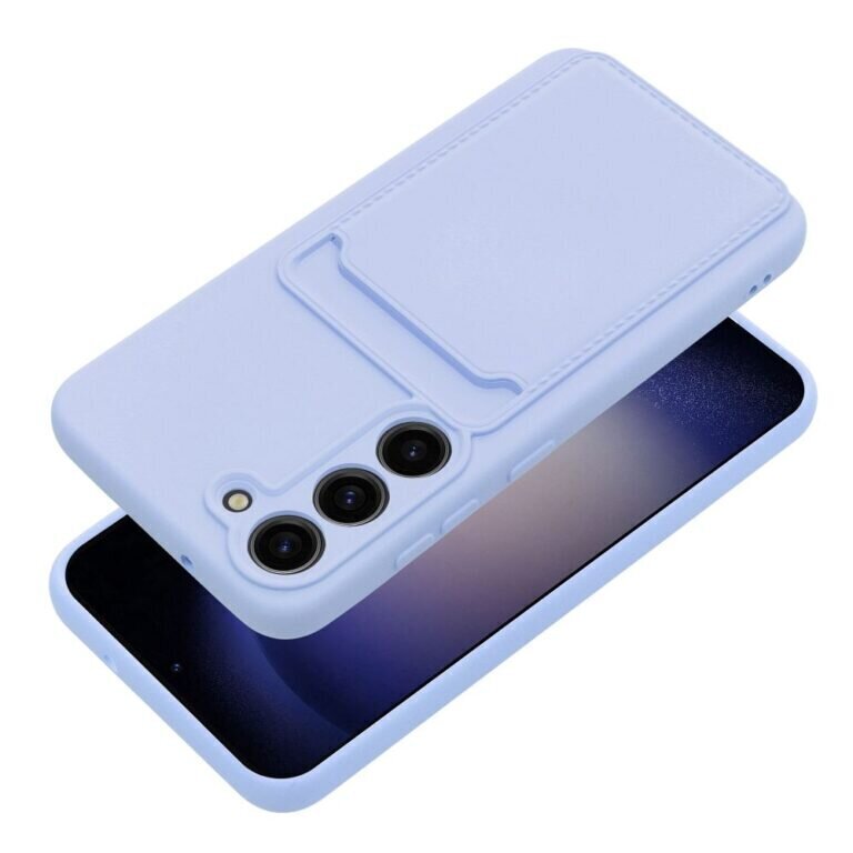 Forcell CARD Samsung Galaxy S24 (6,1″), Liila hinta ja tiedot | Puhelimen kuoret ja kotelot | hobbyhall.fi
