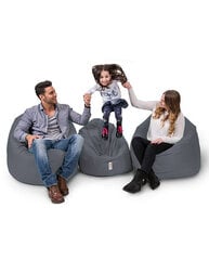 Säkkituoli Iyzi 100 Cushion Pouf, harmaa hinta ja tiedot | Ei ole määritelty Olohuoneen kalusteet | hobbyhall.fi