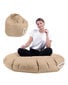 Säkkituoli Iyzi 100 Cushion Pouf, beige hinta ja tiedot | Säkkituolit, rahit ja penkit | hobbyhall.fi