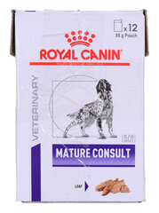 Royal Canin VHN Dog Mature Consult Loaf keskikokoisille vanhemmille koirille, 12x85 g hinta ja tiedot | Koiran märkäruoka | hobbyhall.fi