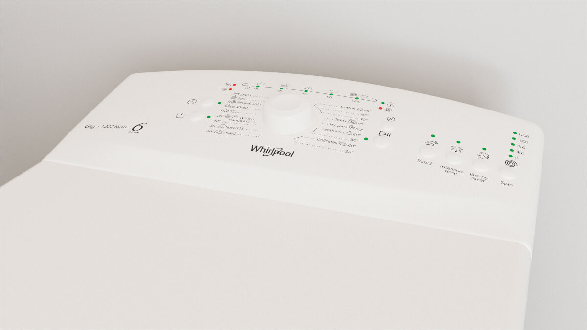 Whirlpool TDLR 6240L EU hinta ja tiedot | Pyykinpesukoneet | hobbyhall.fi