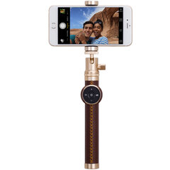 Selfie keppi Momax KMS3-G Bluetooth CNC 50cm för Huawei Xiaomi SAMSUNG Iphone hinta ja tiedot | Selfie-tikut ja -telineet | hobbyhall.fi