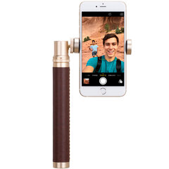 Selfie keppi Momax KMS3-G Bluetooth CNC 50cm för Huawei Xiaomi SAMSUNG Iphone hinta ja tiedot | Selfie-tikut ja -telineet | hobbyhall.fi