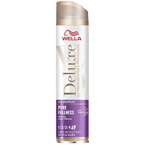 Wella Deluxe Pure Fullness hiuslakka, 250 ml hinta ja tiedot | Kampaamotuotteet | hobbyhall.fi