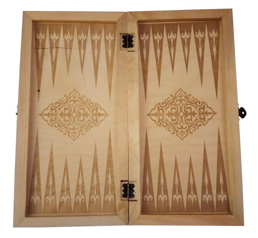 Puiset tammi ja backgammon -laudat 30cm hinta ja tiedot | Lautapelit ja älypelit | hobbyhall.fi