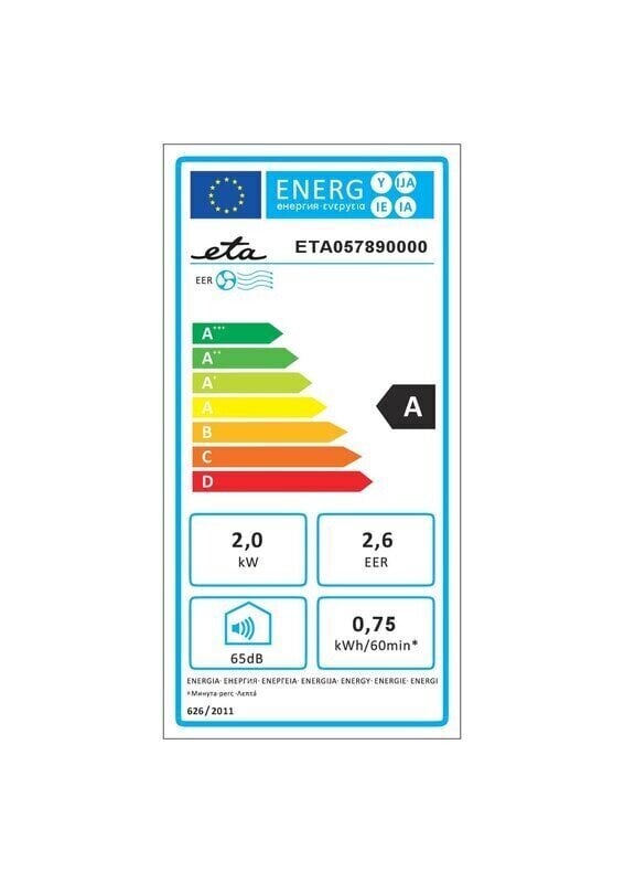 Mobiili ilmastointilaite ETA Air cooler 8590393289677 hinta ja tiedot | Ilmastointilaitteet | hobbyhall.fi