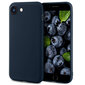 Moozy Lifestyle. Kotelo iPhone SE 2020:lle, iPhone 8:lle ja iPhone 7:lle, Midnight Blue hinta ja tiedot | Puhelimen kuoret ja kotelot | hobbyhall.fi