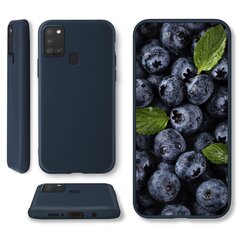 Moozy Lifestyle. Suunniteltu Samsung A21s -kotelolle, Midnight Blue hinta ja tiedot | Puhelimen kuoret ja kotelot | hobbyhall.fi