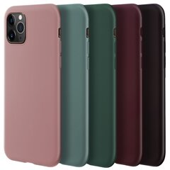 Moozy Minimalist -sarjan silikonikotelo Huawei P40 Litelle, viininpunainen hinta ja tiedot | Puhelimen kuoret ja kotelot | hobbyhall.fi