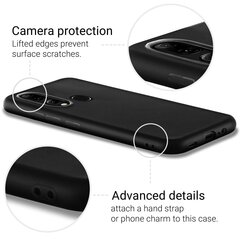 Moozy Minimalist -sarjan silikonikotelo Huawei P Smart Plus 2019 ja Honor 20 Lite -puhelimille, musta hinta ja tiedot | Puhelimen kuoret ja kotelot | hobbyhall.fi