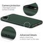 Moozy Minimalist -sarjan silikonikotelo Huawei Y6 2019, Midnight Green hinta ja tiedot | Puhelimen kuoret ja kotelot | hobbyhall.fi