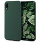 Moozy Minimalist -sarjan silikonikotelo Huawei Y6 2019, Midnight Green hinta ja tiedot | Puhelimen kuoret ja kotelot | hobbyhall.fi