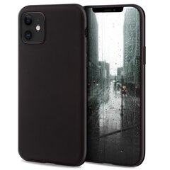 Moozy Minimalist -sarjan silikonikotelo iPhone 11:lle, musta hinta ja tiedot | Puhelimen kuoret ja kotelot | hobbyhall.fi