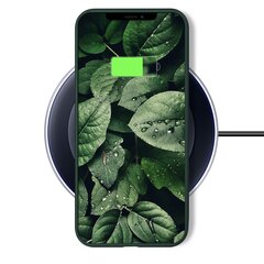 Moozy Minimalist -sarjan silikonikotelo iPhone 11:lle, Midnight Green hinta ja tiedot | Puhelimen kuoret ja kotelot | hobbyhall.fi