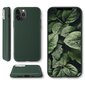 Moozy Minimalist -sarjan silikonikotelo iPhone 11 Prolle, Midnight Green hinta ja tiedot | Puhelimen kuoret ja kotelot | hobbyhall.fi