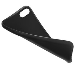 Moozy Minimalist -sarjan silikonikotelo iPhone SE 2020:lle, iPhone 8:lle ja iPhone 7:lle, musta hinta ja tiedot | Puhelimen kuoret ja kotelot | hobbyhall.fi