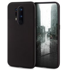 Moozy Minimalist -sarjan silikonikotelo OnePlus 8 Prolle, musta hinta ja tiedot | Puhelimen kuoret ja kotelot | hobbyhall.fi