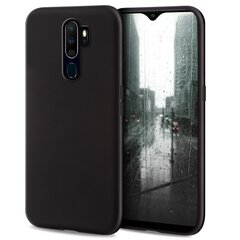 Moozy Minimalist -sarjan silikonikotelo Oppo A9 2020:lle, musta hinta ja tiedot | Puhelimen kuoret ja kotelot | hobbyhall.fi