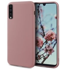 Moozy Minimalist -sarjan silikonikotelo Samsung A50:lle, ruusubeige hinta ja tiedot | Puhelimen kuoret ja kotelot | hobbyhall.fi