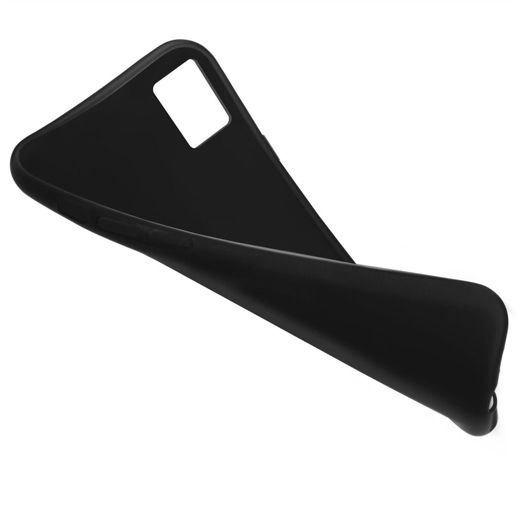 Moozy Minimalist -sarjan silikonikotelo Samsung A51:lle, musta hinta ja tiedot | Puhelimen kuoret ja kotelot | hobbyhall.fi