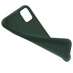 Moozy Minimalist -sarjan silikonikotelo Samsung S10 Lite -puhelimelle, Midnight Green hinta ja tiedot | Puhelimen kuoret ja kotelot | hobbyhall.fi