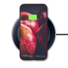 Moozy Minimalist -sarjan silikonikotelo Samsung S20:lle, viininpunainen hinta ja tiedot | Puhelimen kuoret ja kotelot | hobbyhall.fi