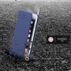 Moozy Case Flip Cover iPhone 6s:lle, iPhone 6:lle, Tummansininen hinta ja tiedot | Puhelimen kuoret ja kotelot | hobbyhall.fi
