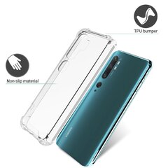 Moozy iskunkestävä silikonikotelo Xiaomi Mi Note 10:lle, Xiaomi Mi Note 10 Prolle hinta ja tiedot | Puhelimen kuoret ja kotelot | hobbyhall.fi