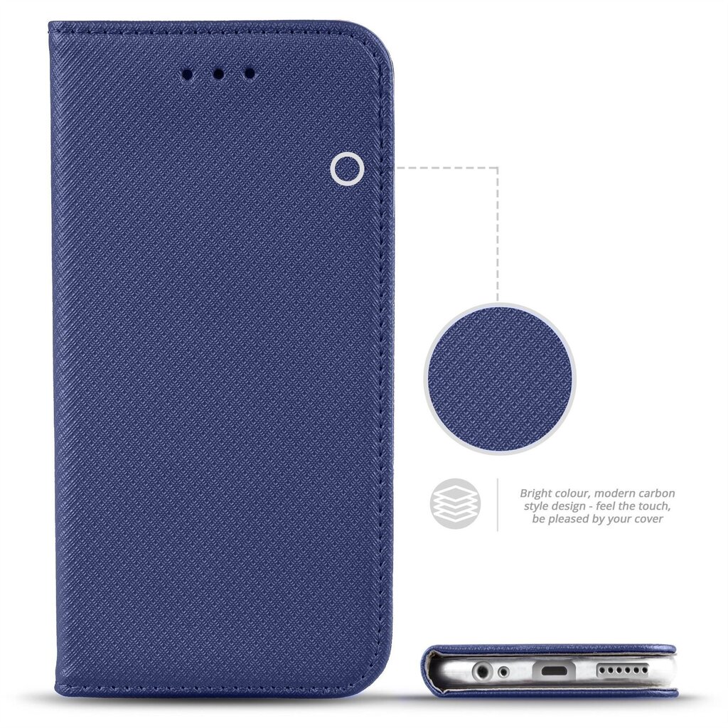 Moozy Case Flip Cover -suoja Huawei Mate 10 Lite -puhelimelle, tummansininen hinta ja tiedot | Puhelimen kuoret ja kotelot | hobbyhall.fi