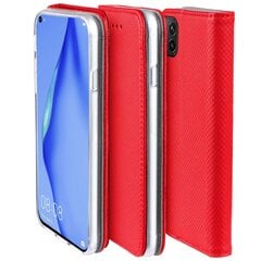 Moozy Case Flip Suojakuori Huawei P40 Lite -puhelimelle, punainen hinta ja tiedot | Puhelimen kuoret ja kotelot | hobbyhall.fi