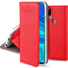 Moozy Case Flip Cover -suojus Huawei P Smart 2019, Honor 10 Lite, punainen hinta ja tiedot | Puhelimen kuoret ja kotelot | hobbyhall.fi