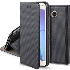 Moozy Case Flip Cover -suoja Huawei Y6 2017 -puhelimelle, musta hinta ja tiedot | Puhelimen kuoret ja kotelot | hobbyhall.fi